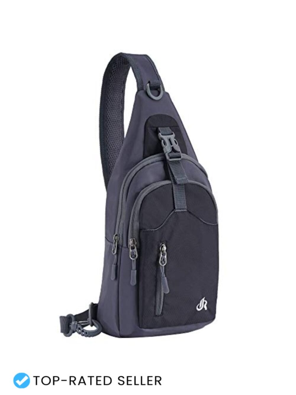 Lightweight Sling Backpack Nylon Crossbody Bag Hiking Travel Hands-Free